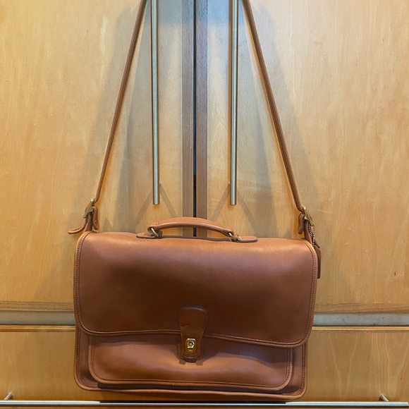 VTG Coach Leather Metropolitan Briefcase - Picture 3 of 5